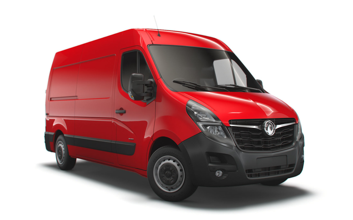 Vauxhall Movano 3300 L2H2 UK-spec 2020 3D Model