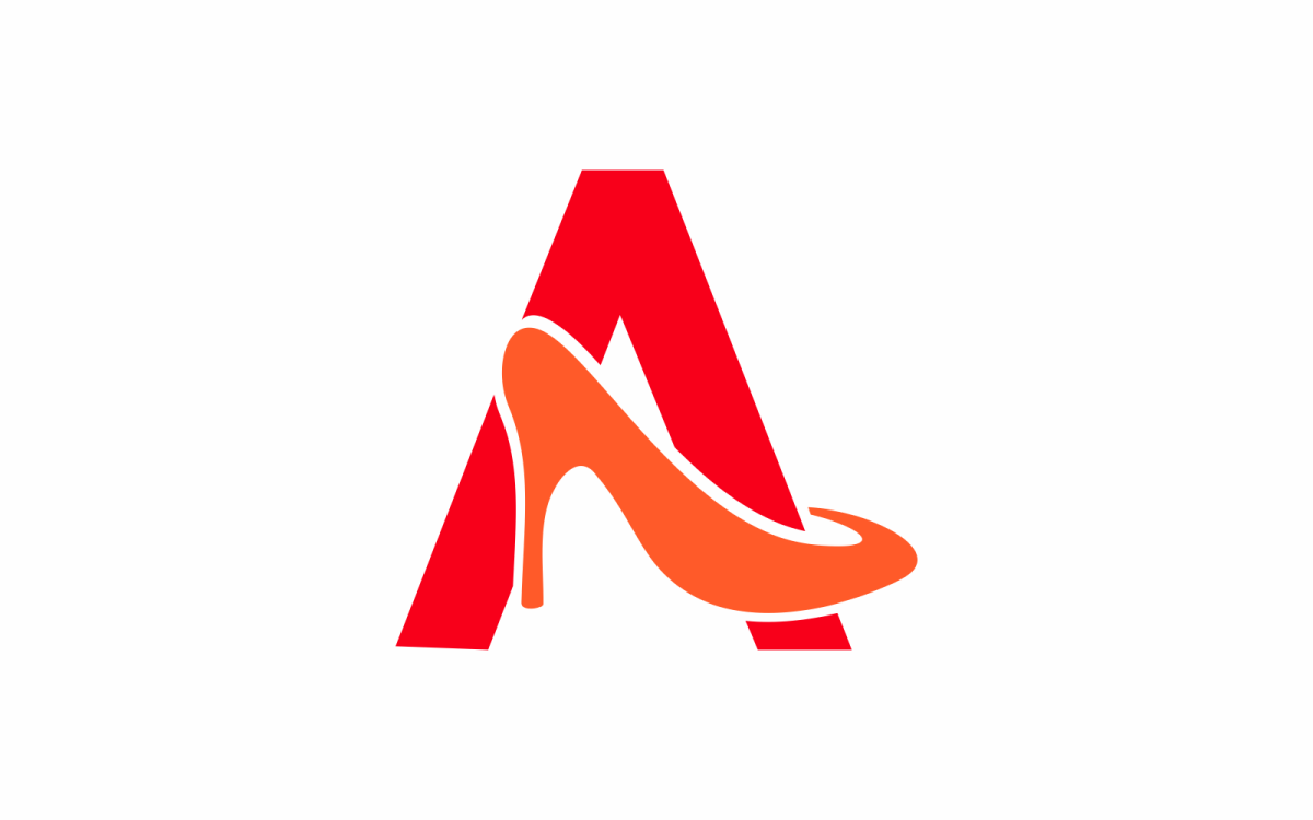 Logo chaussure outlet