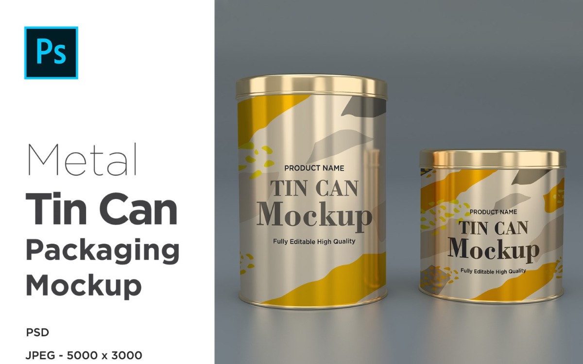 Tin on sale can packaging