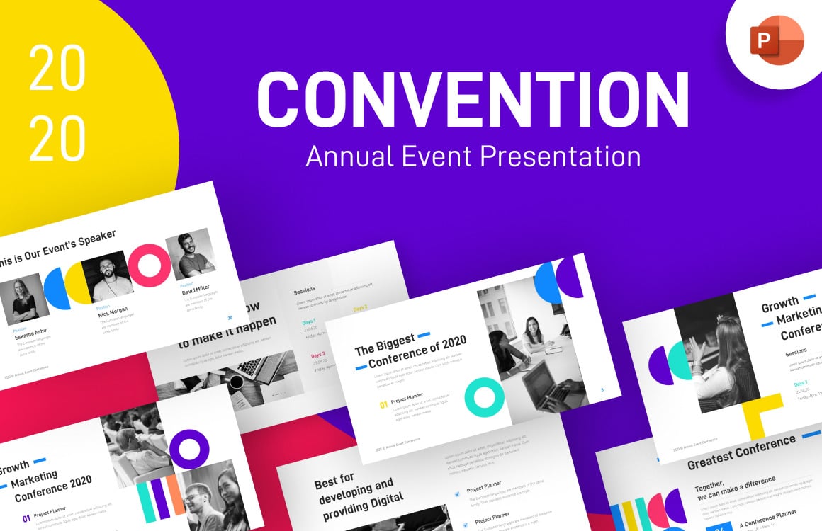 event presentation ppt template free