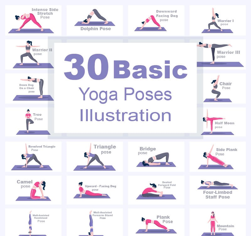 30 essential yoga store poses