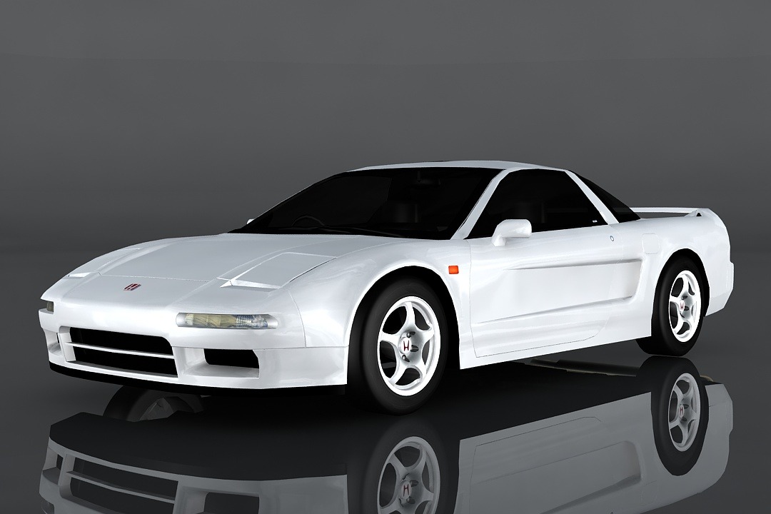 1992 Honda NSX 3D Model #178098 - TemplateMonster
