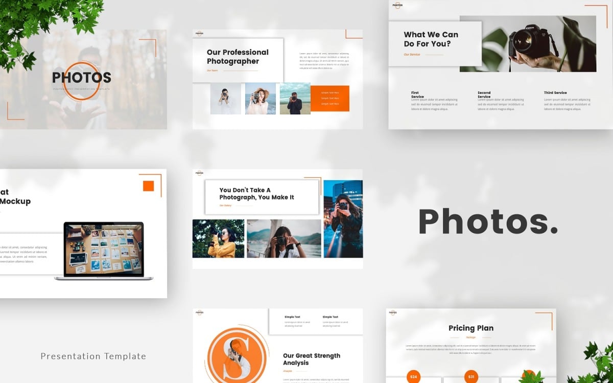 Photos Photography Powerpoint Template TemplateMonster