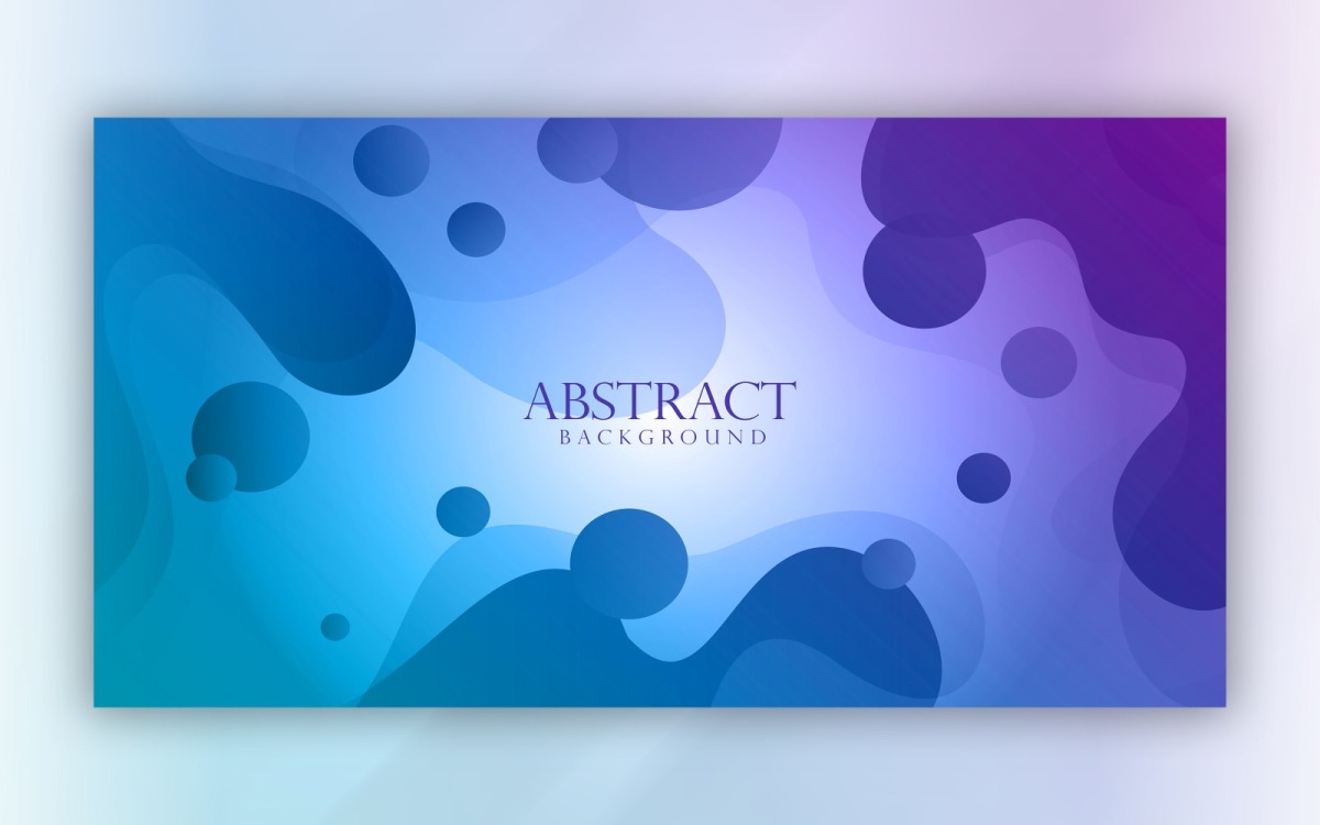 Modern Abstract Sky Blue Background