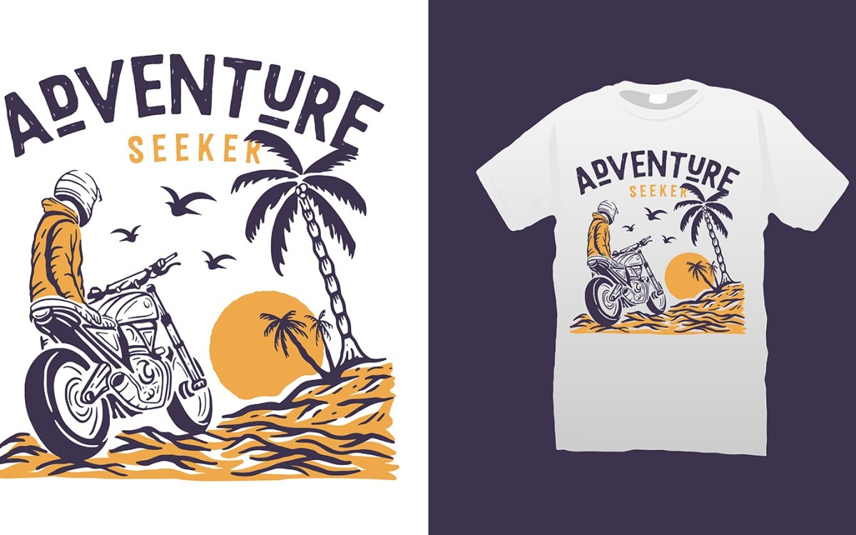 adventure t shirt design