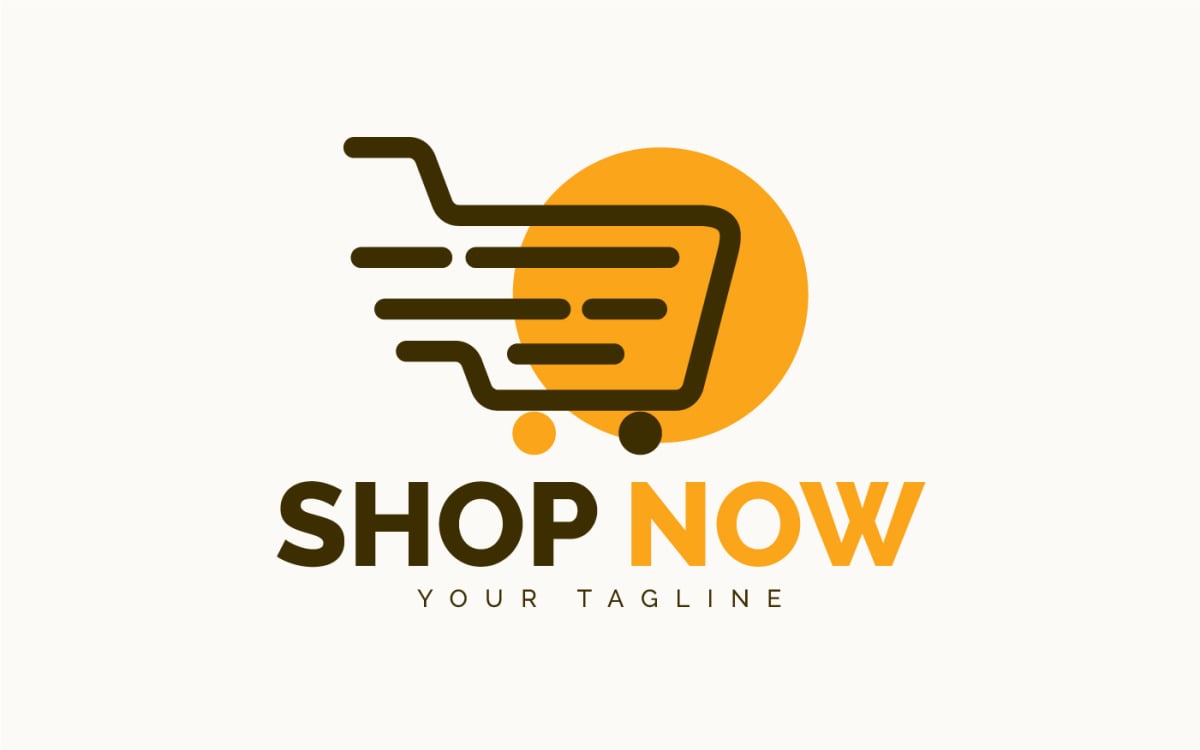 Modern Shopping Business Logo template - TemplateMonster