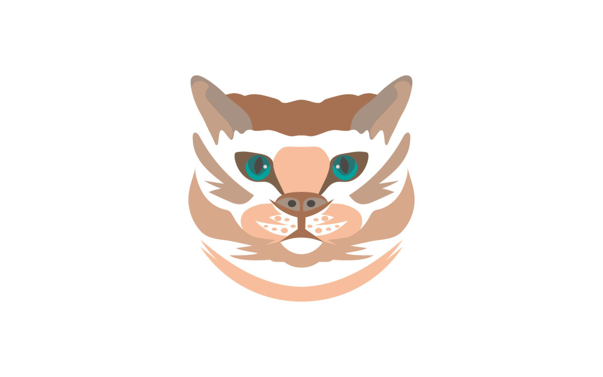 Clever Cat Bear Logo Template #187896 TemplateMonster