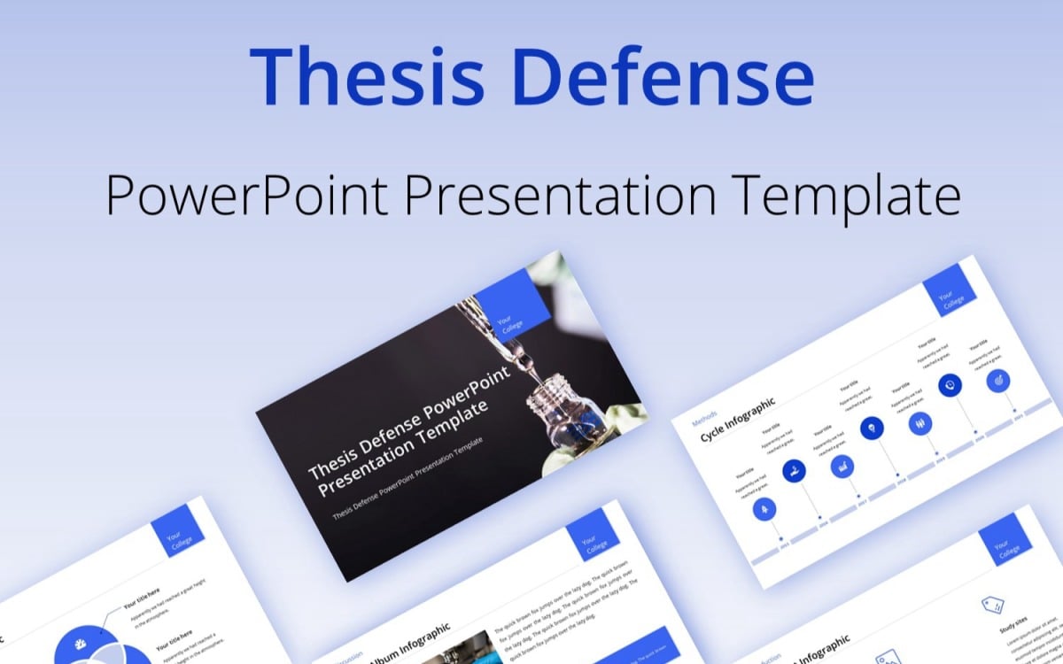 how to prepare thesis presentation ppt