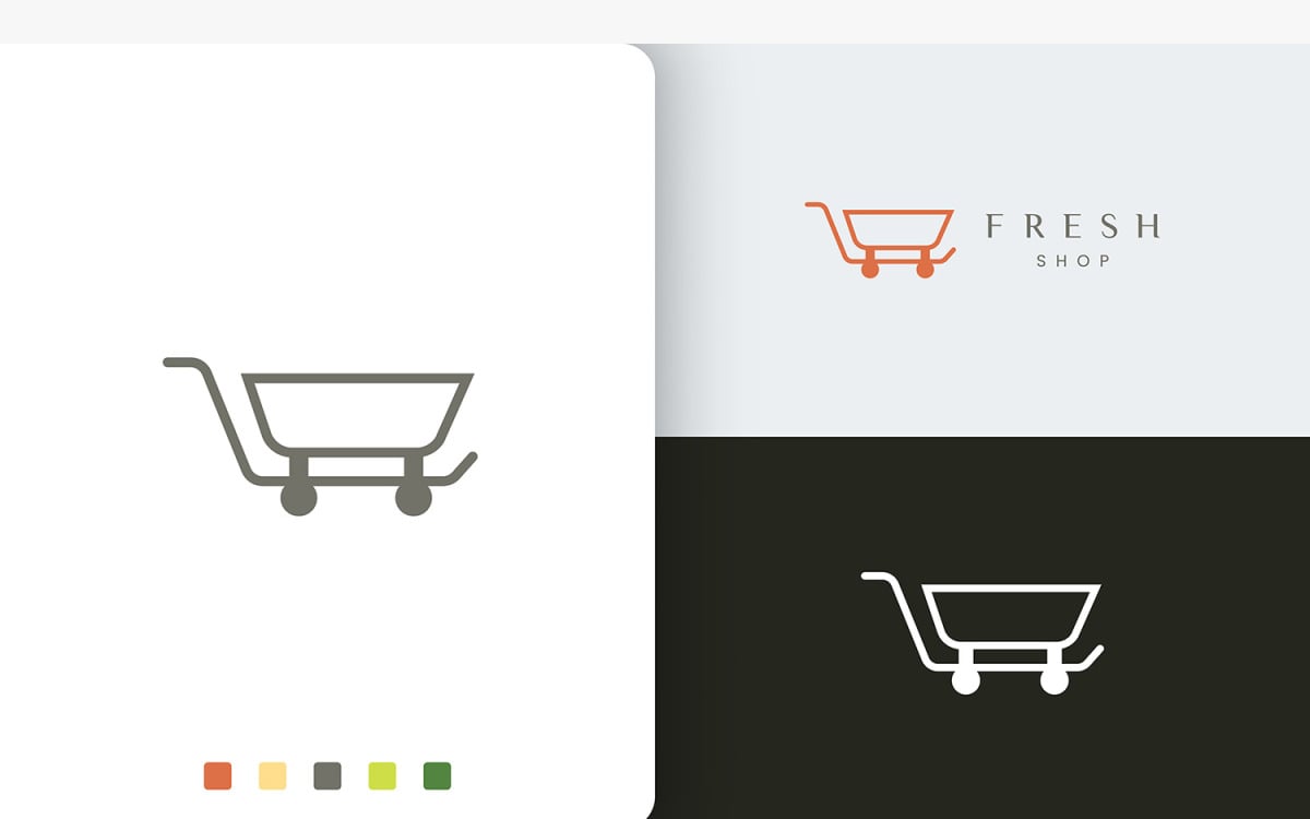 Grocery Cart Logo Stock Photos and Pictures - 10,190 Images | Shutterstock