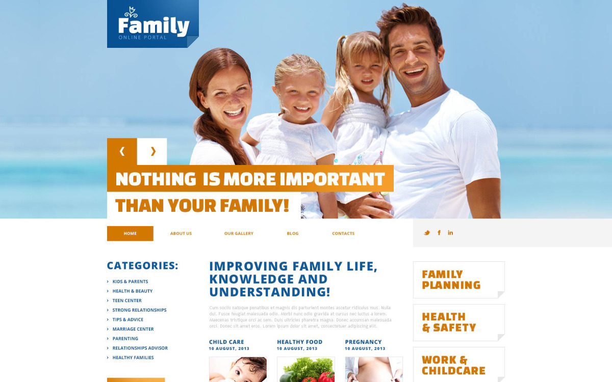 free-happy-family-wordpress-theme-website-template