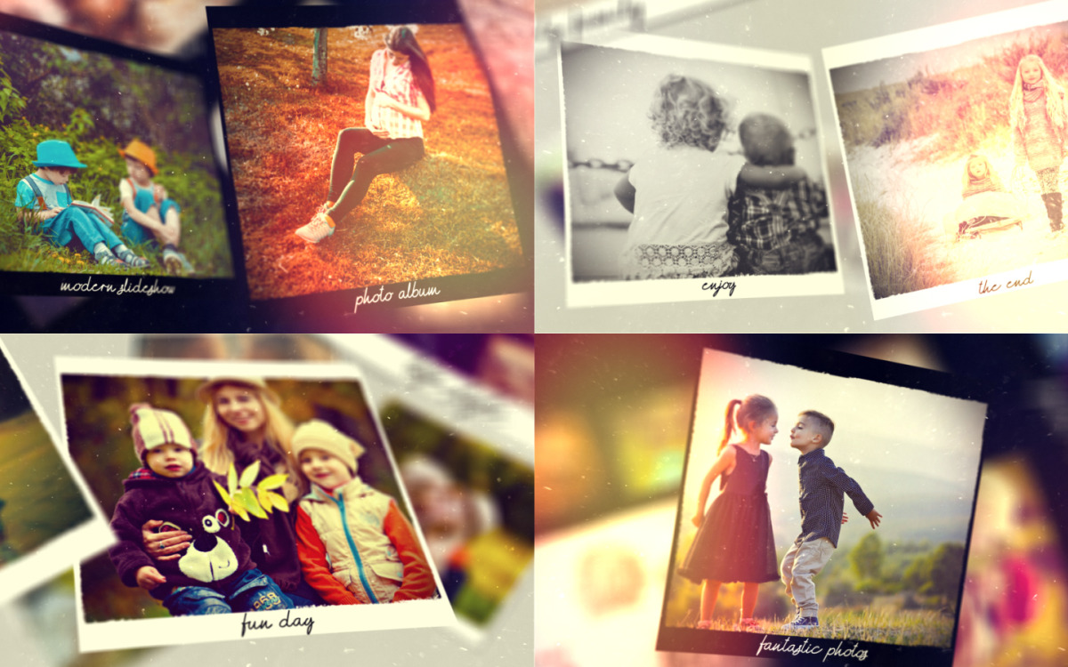 Magic Memories Slideshow After Effects Template