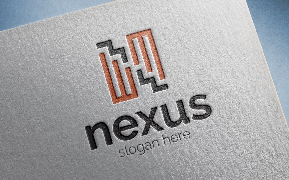 Simple color vinyl Nexus Logo | Stickers Factory