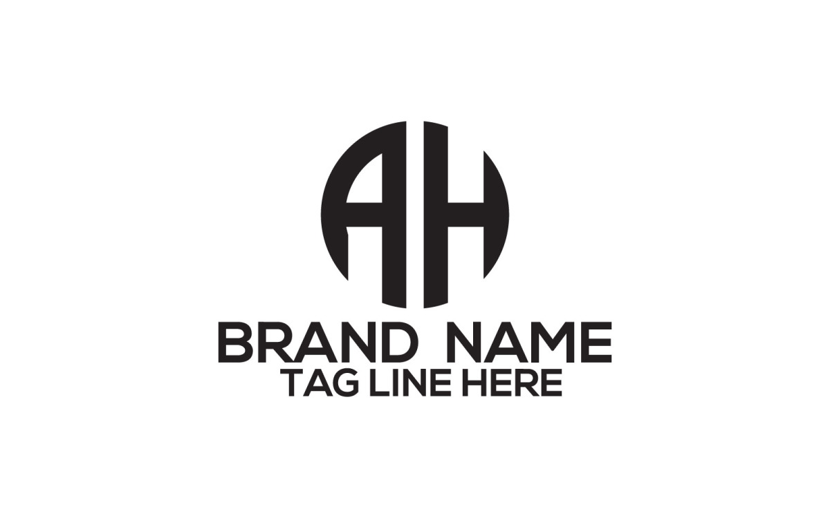 AH letter Logo Design Template #218955 - TemplateMonster