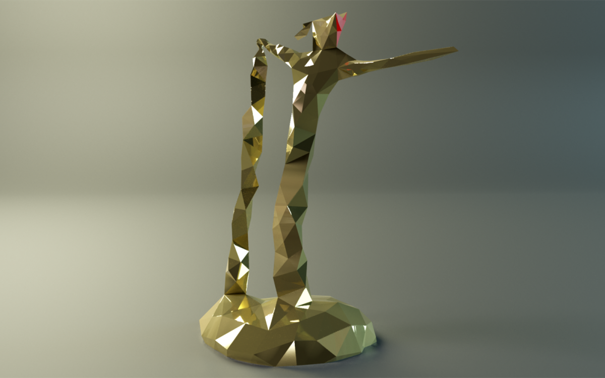 Modelo 3D de Torre de Xadrez Lowpoly - TemplateMonster