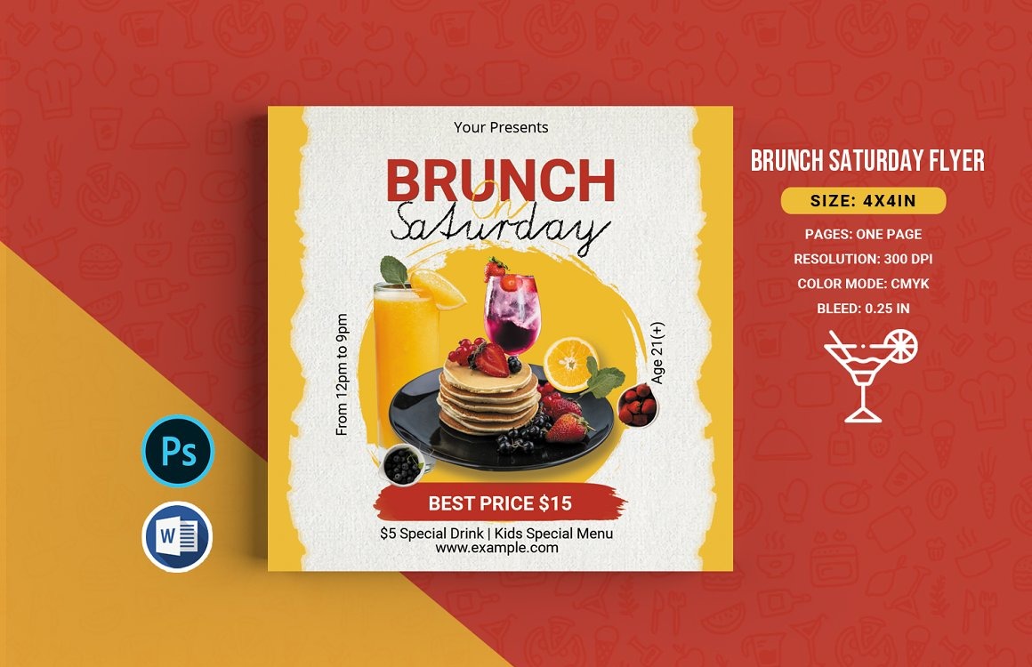 Brunch Saturday Flyer (1085987)