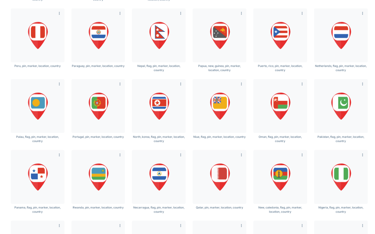 Icono De Países