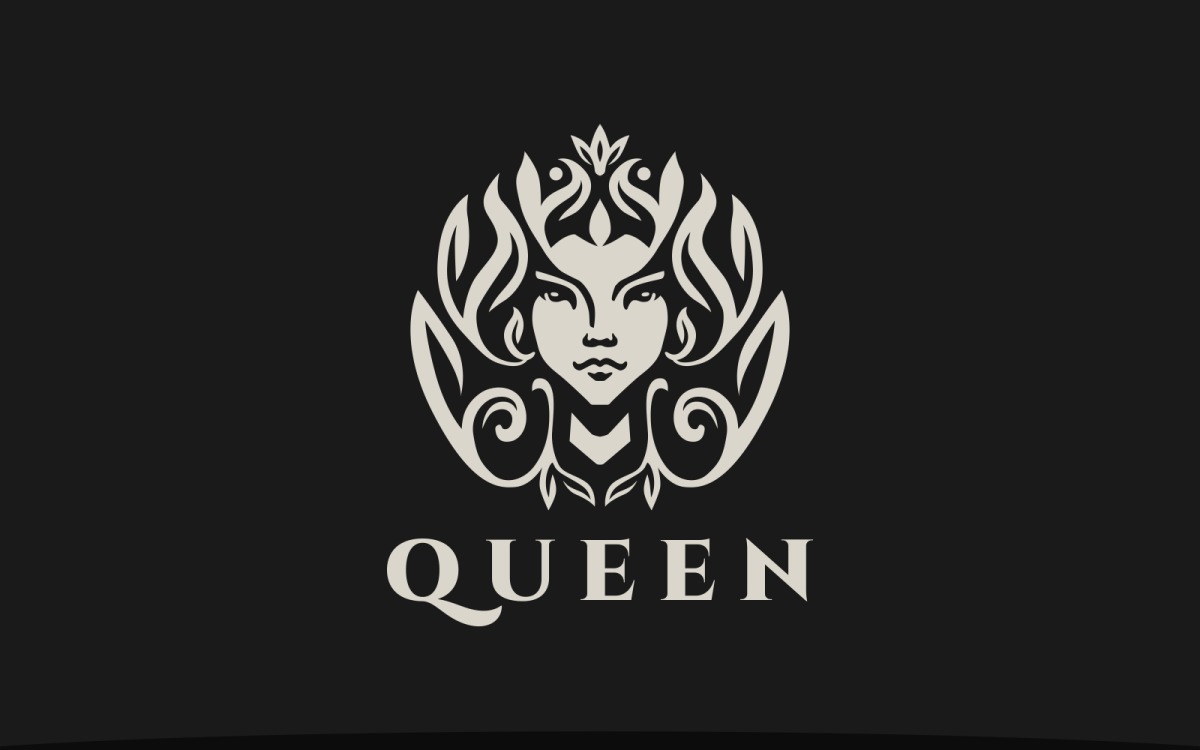 Luxury Nature Queen Logo Template #227649 - TemplateMonster