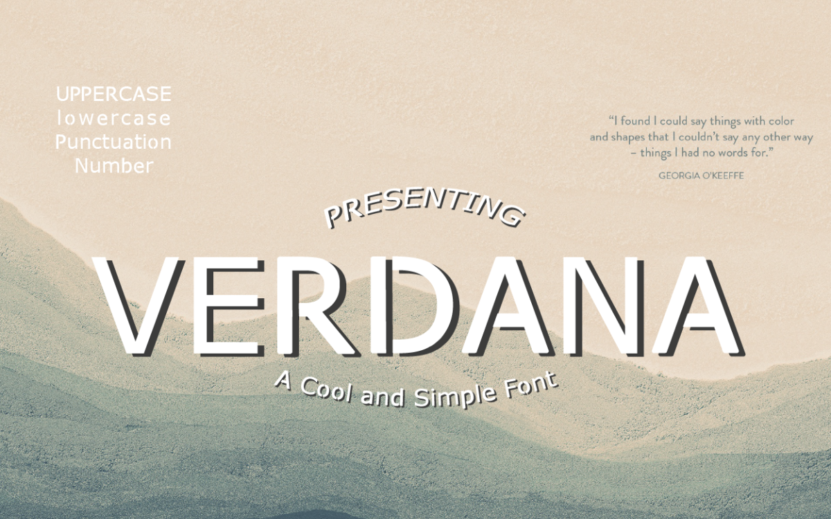 Verdana-Custom Font (Открытый Тип) #230225 - TemplateMonster