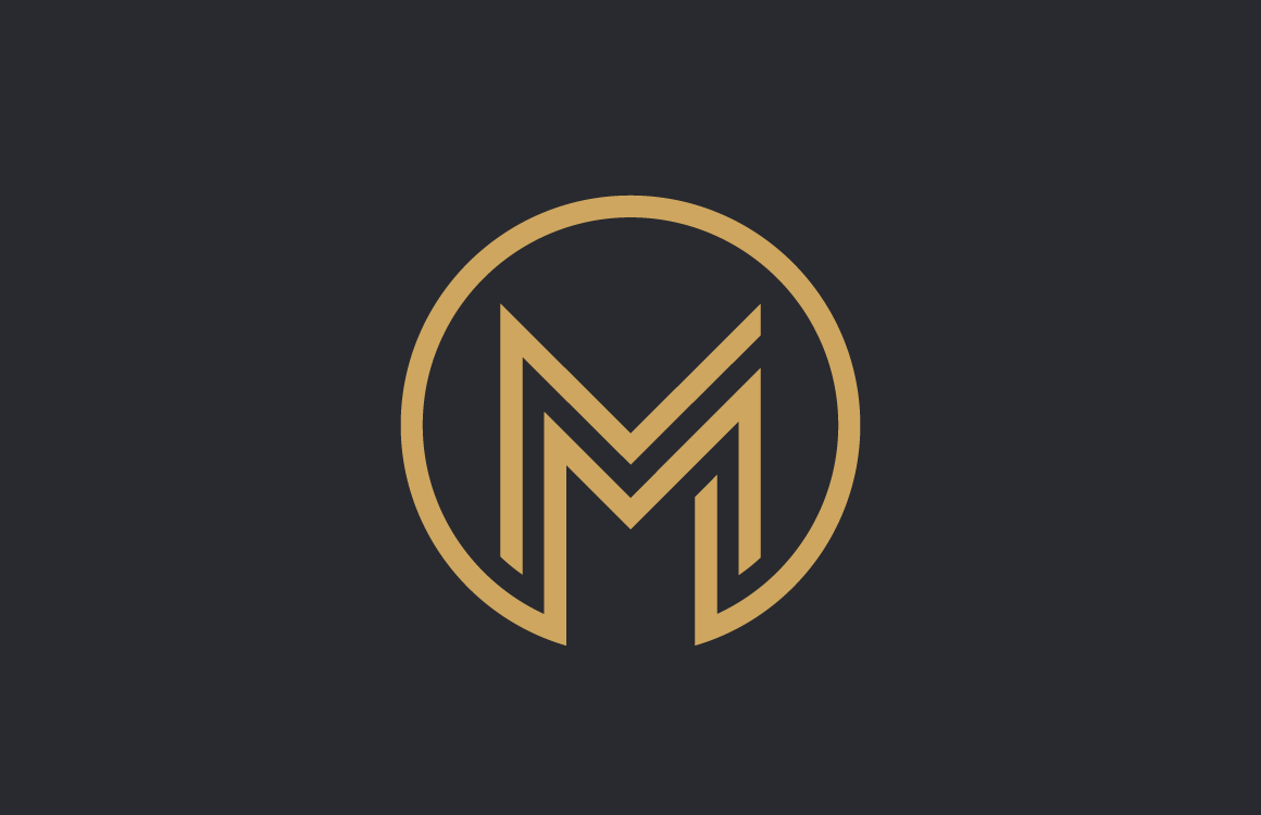 Luxury Letter M Logo Design Template - TemplateMonster