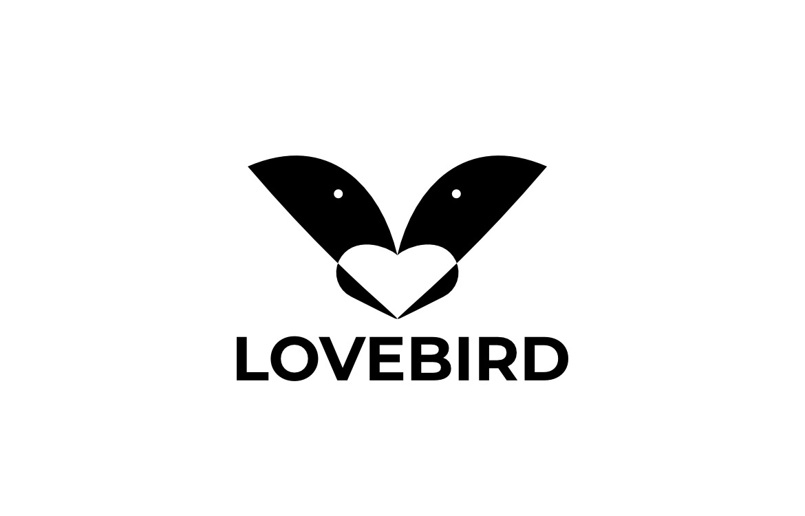 Love Bird Logo Blue Love Bird Stock Vector (Royalty Free) 2340439055 |  Shutterstock