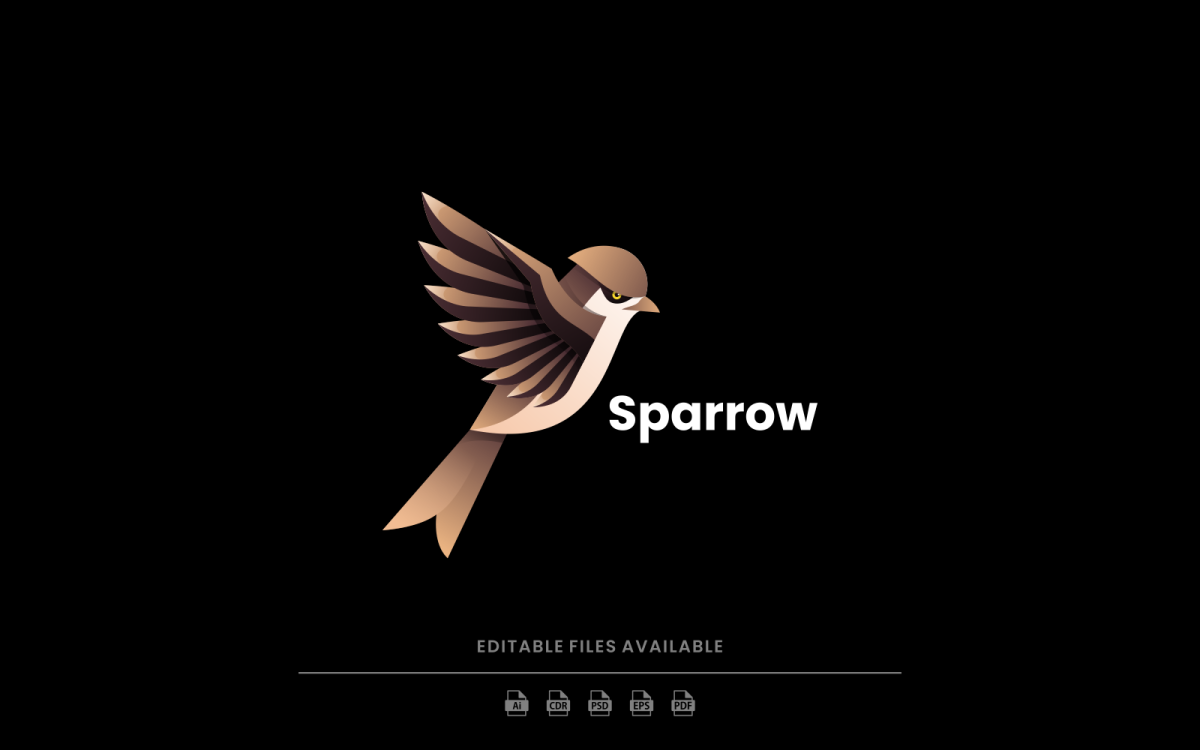 Sparrow Vector Logo by blackxCanary on DeviantArt