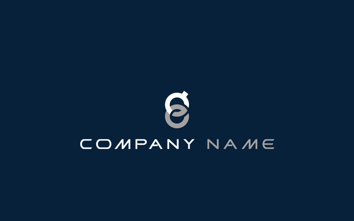 Initial Letter EG Logo Template Design:: tasmeemME.com