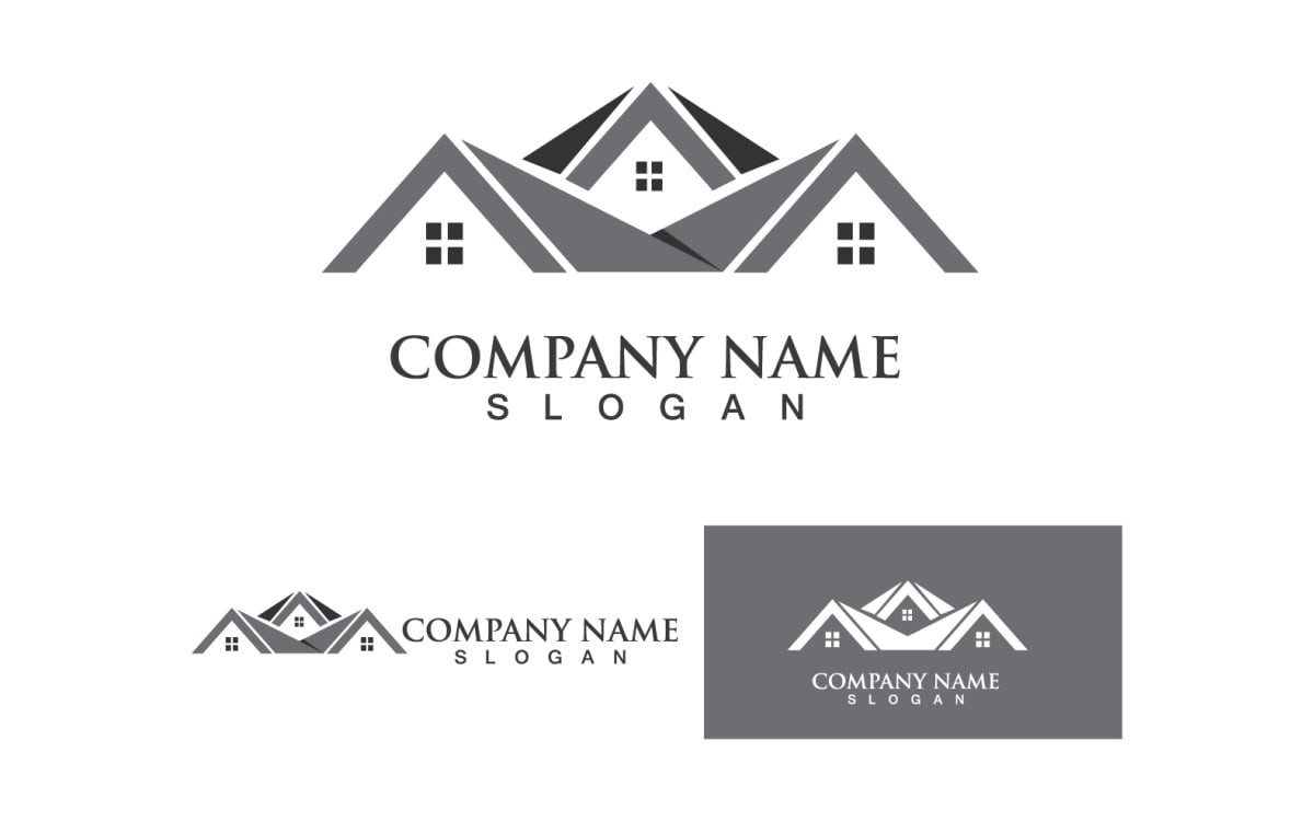 House Construction Logo Template Graphic by sowikotrasal · Creative Fabrica