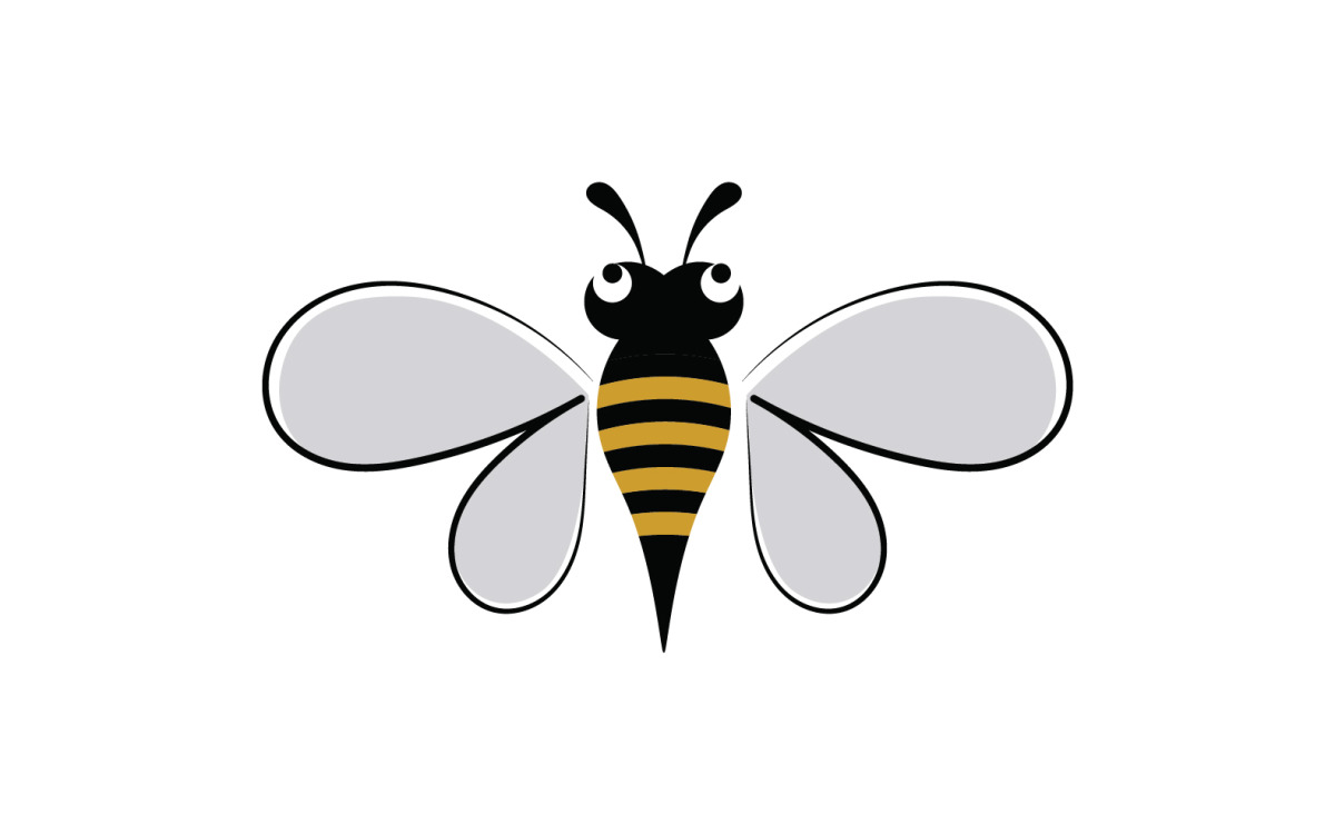 Bee Honeycomb Logo Animal Vector V1 #251717 - TemplateMonster Bee Honeycomb Logo Animal Vector V1 #251717 - TemplateMonster