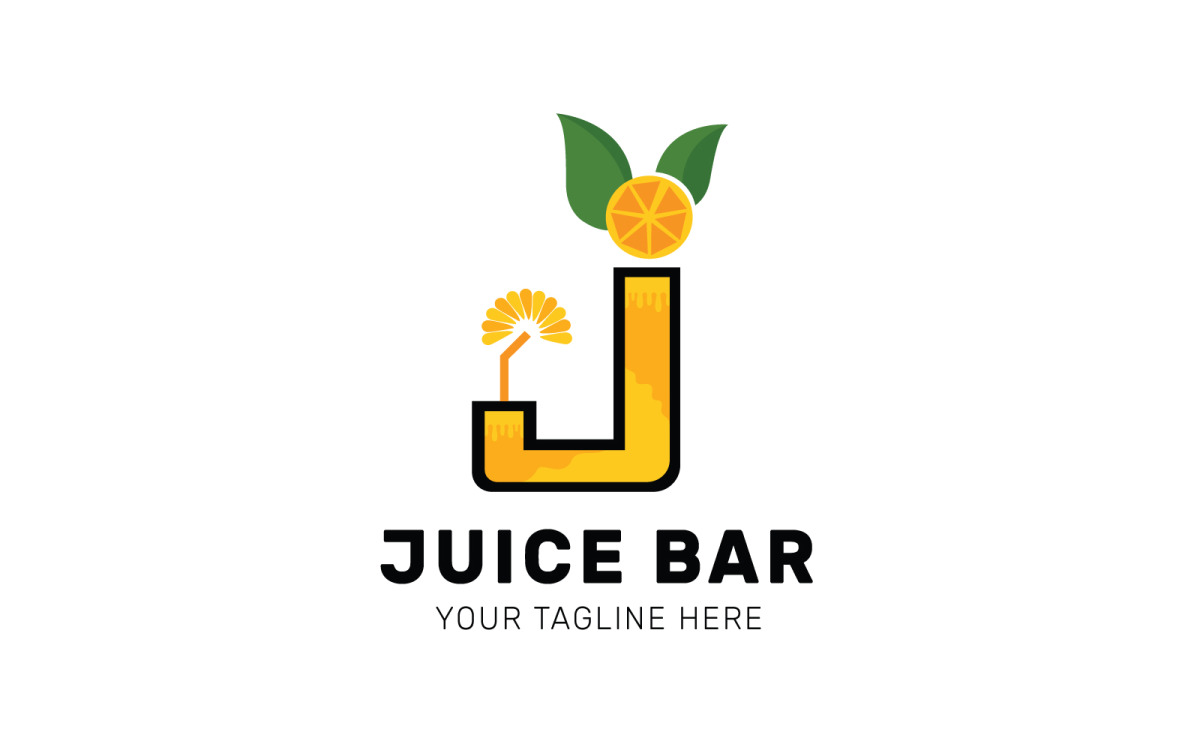 Orange juice shop logo illustration template design 12133474 Vector Art at  Vecteezy