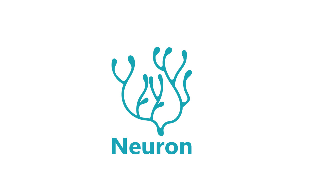 Neuron App | App logo, Logo templates, Neurons