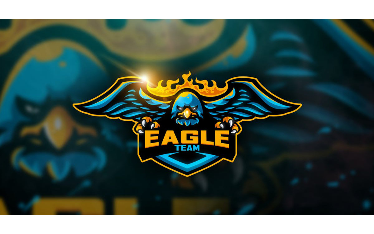 Eagle Team Logo Gaming Esport Design Stock Vector (Royalty Free) 2297673019  | Shutterstock