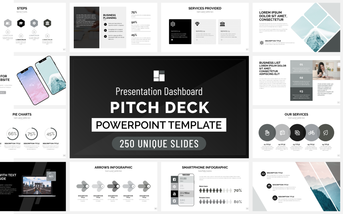 Pitch Deck – Панель управления презентациями