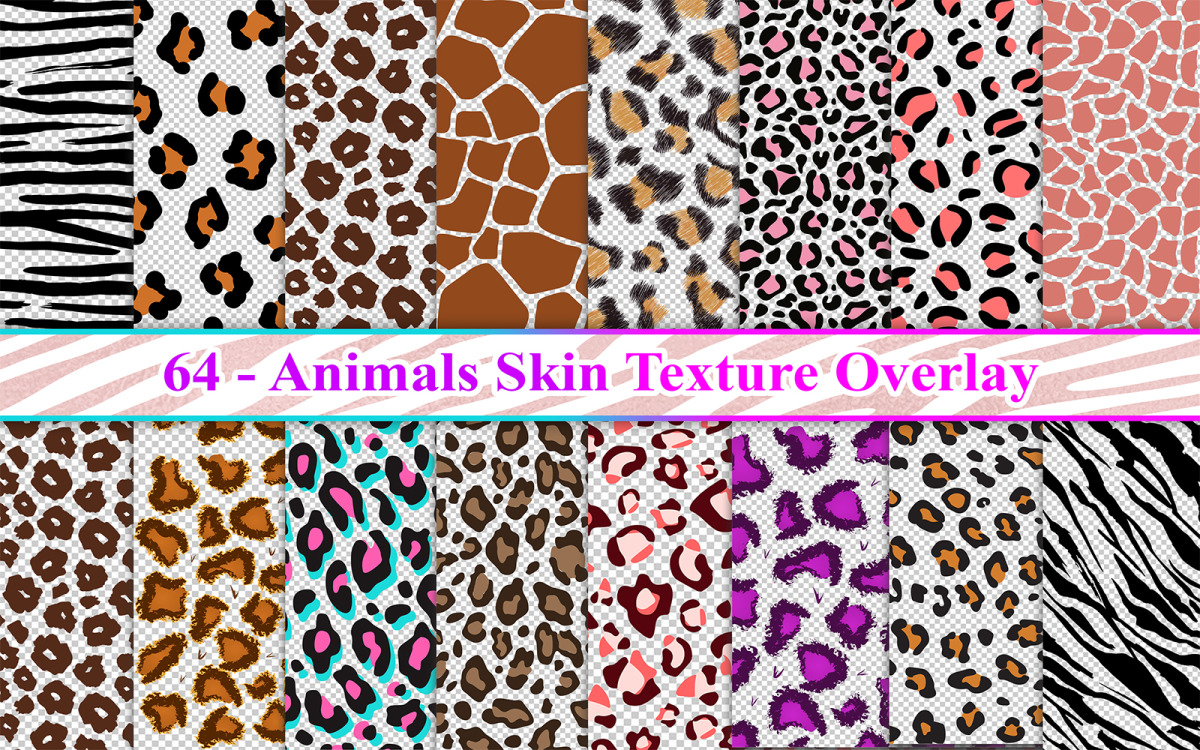 Animals Skin Texture Overlay, Animals Skin Pattern, Animals Skin Background