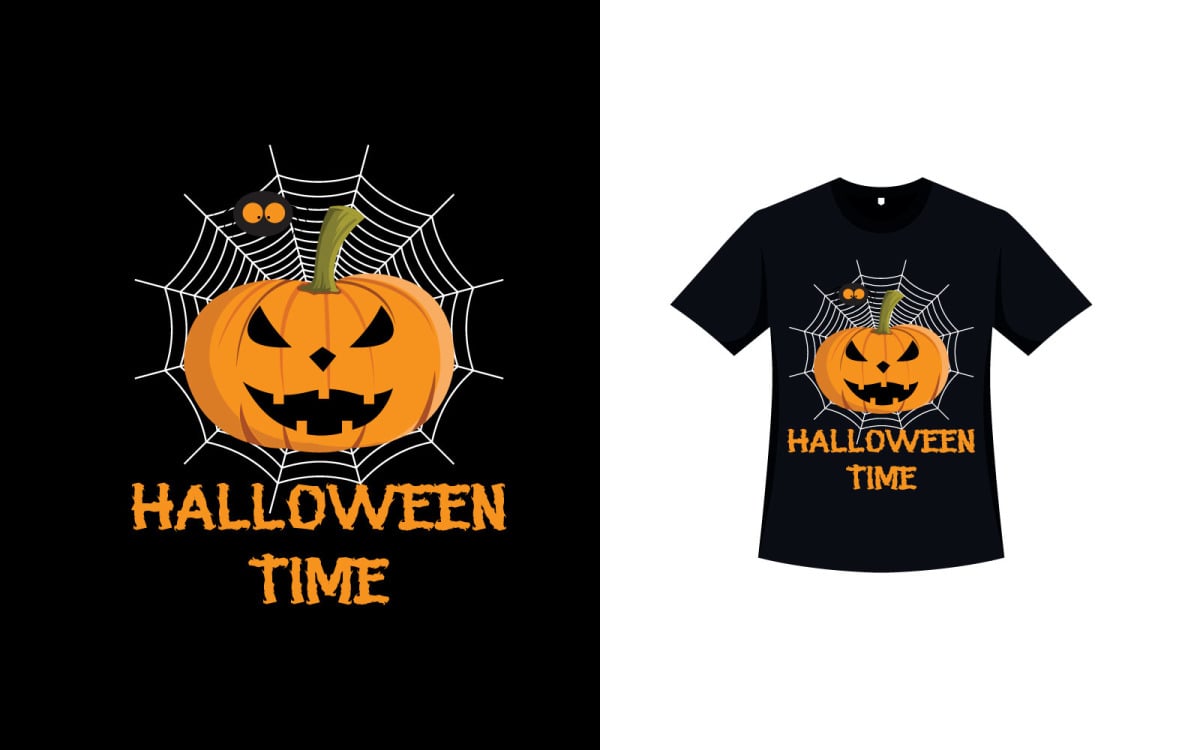 Happy Halloween T-shirt Design, Pumpkin T-shirt Design, T-shirt Design  Vector Template Stock Illustration - Illustration of pumpkin, horror:  226558306