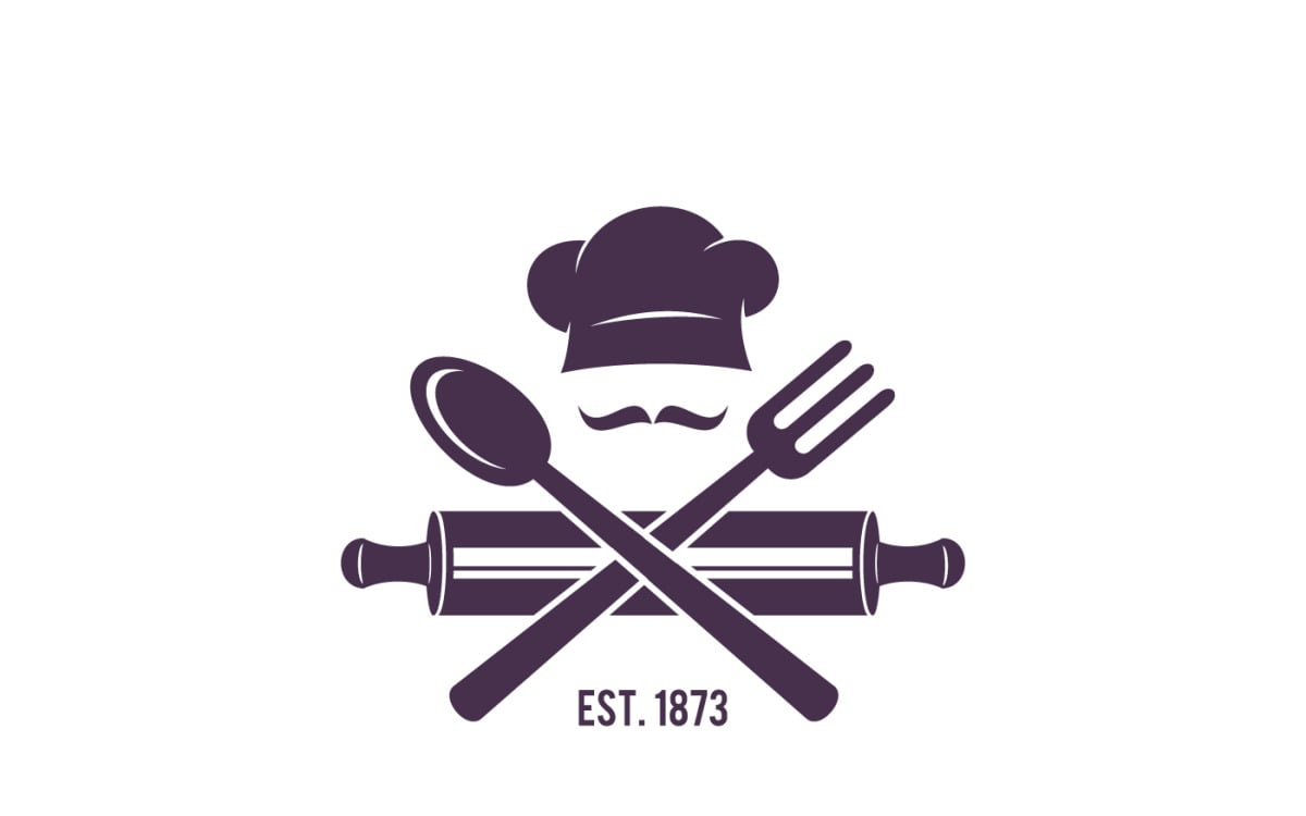 Cartoon Chef Logo Template #274710 - TemplateMonster