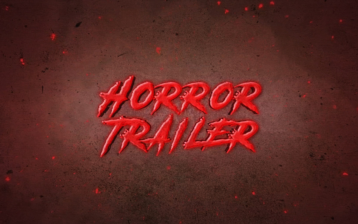 Scary Grunge Horror Trailer - MOGRT