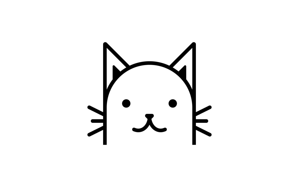 Logotipo de jogos de gatos
