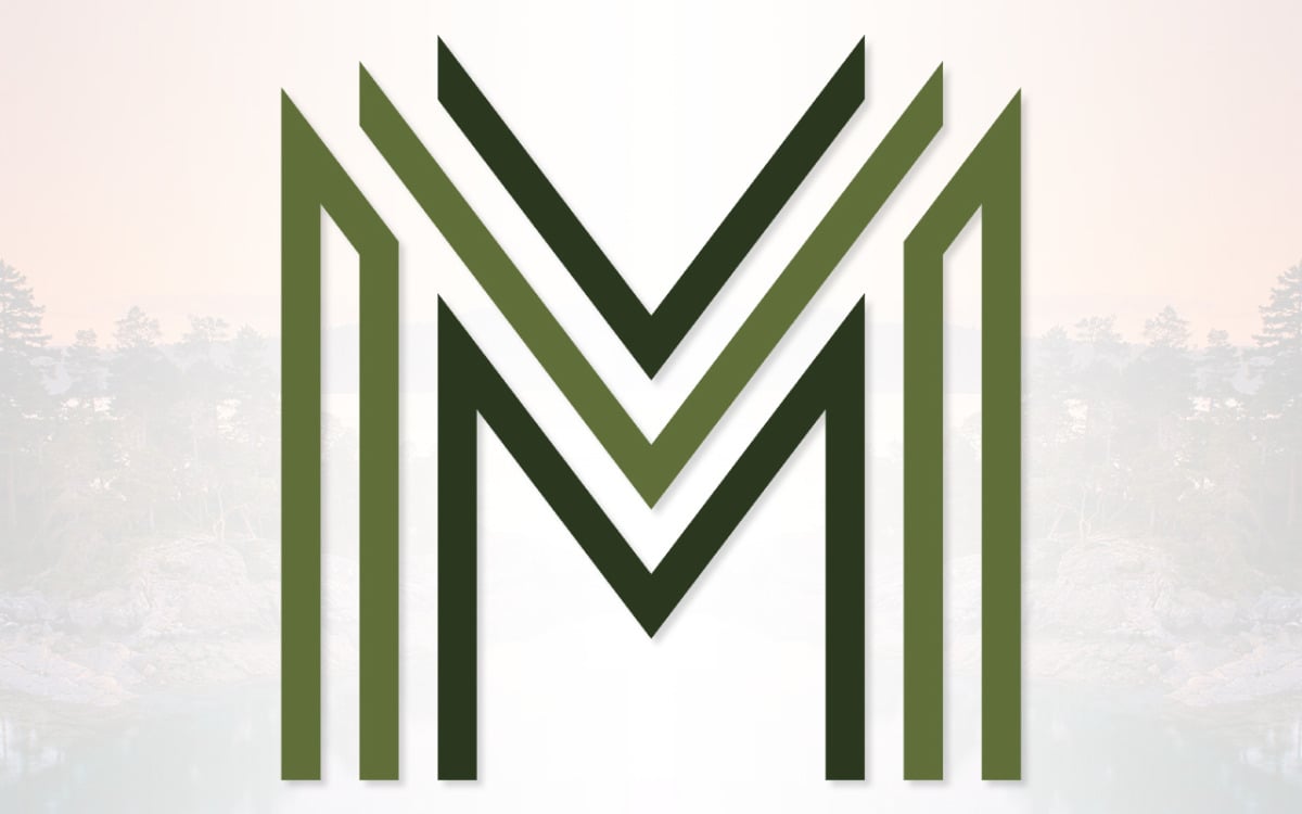 MM. Double M Logo. Unique Modern Creative Elegant Letter M Logo