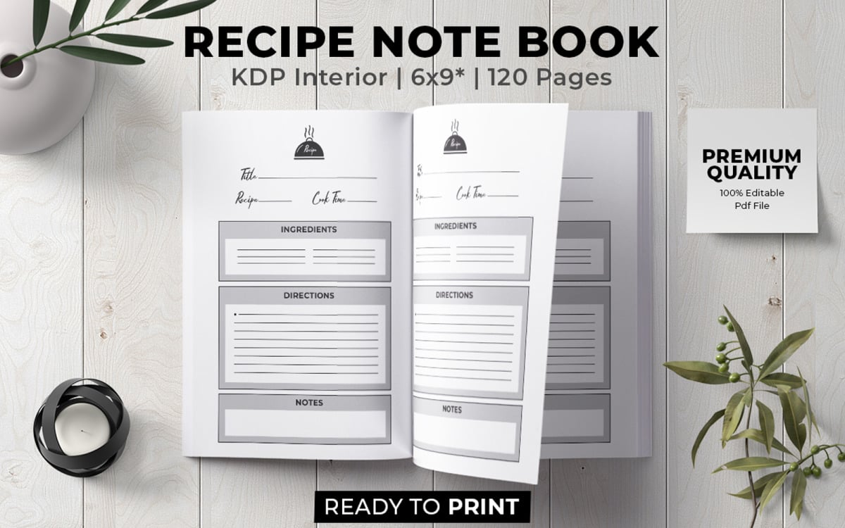 Livro de Receitas, PDF, Stock (comida)