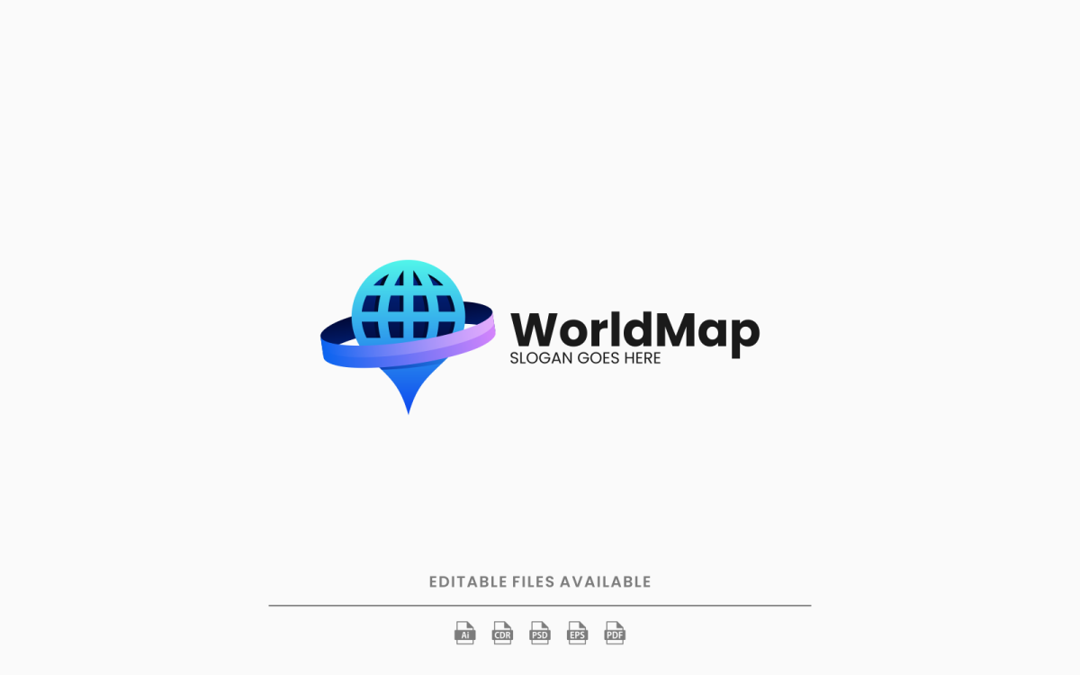 World Map on Globe Silhouette for Icon, Symbol, App, Website, Pictogram,  Logo Type, Art Illustration or Graphic Design Element. Format PNG 27126257  PNG