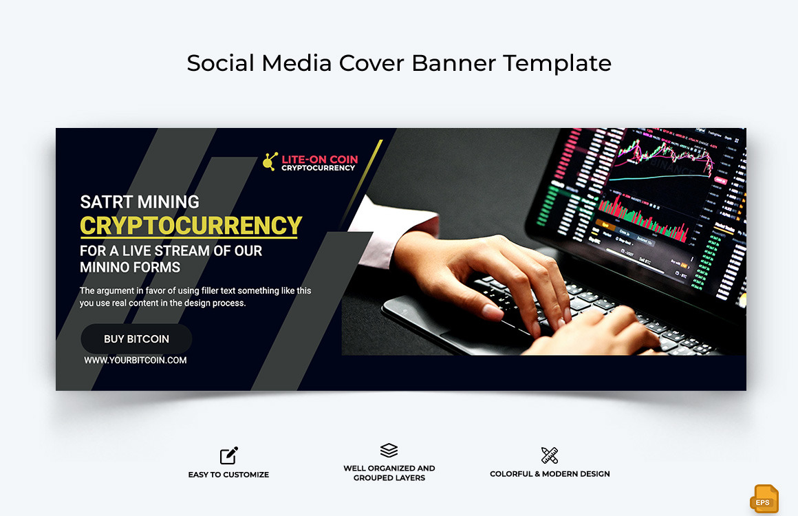 CryptoCurrency Facebook Cover Banner Design-004