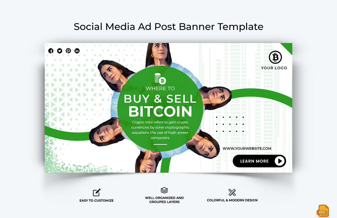 Cryptocurrency Facebook Ad Banner Design-032
