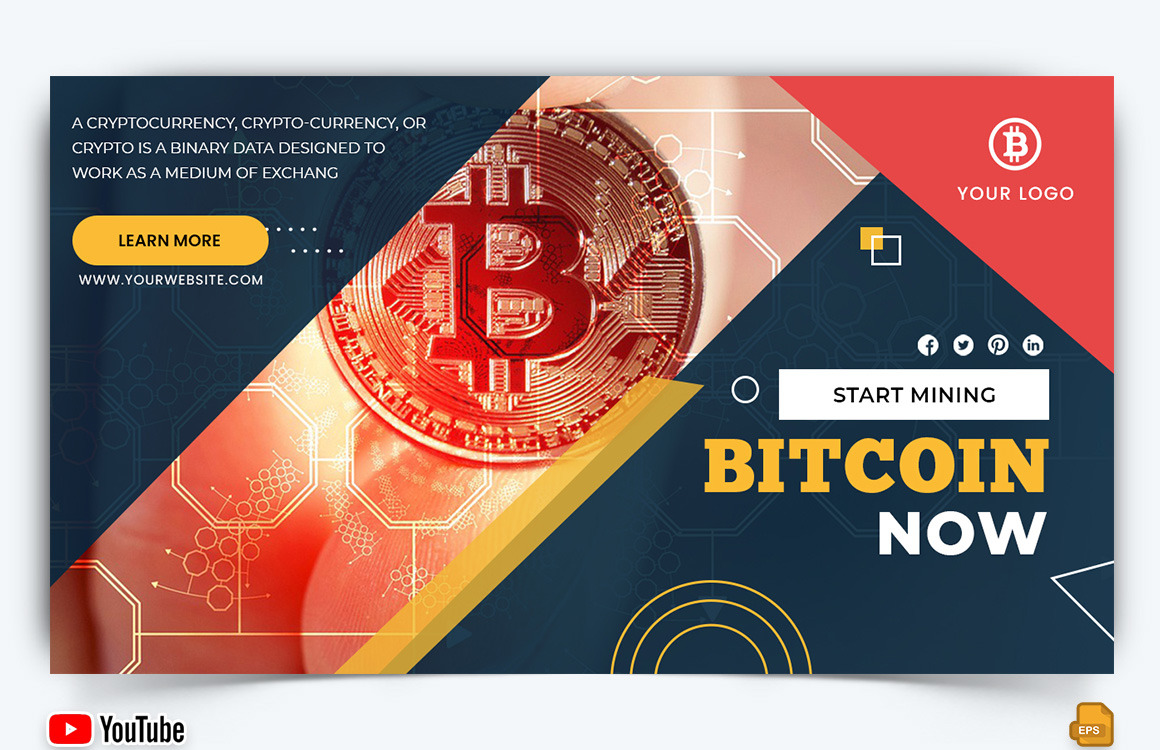 Cryptocurrency YouTube Thumbnail Design -028