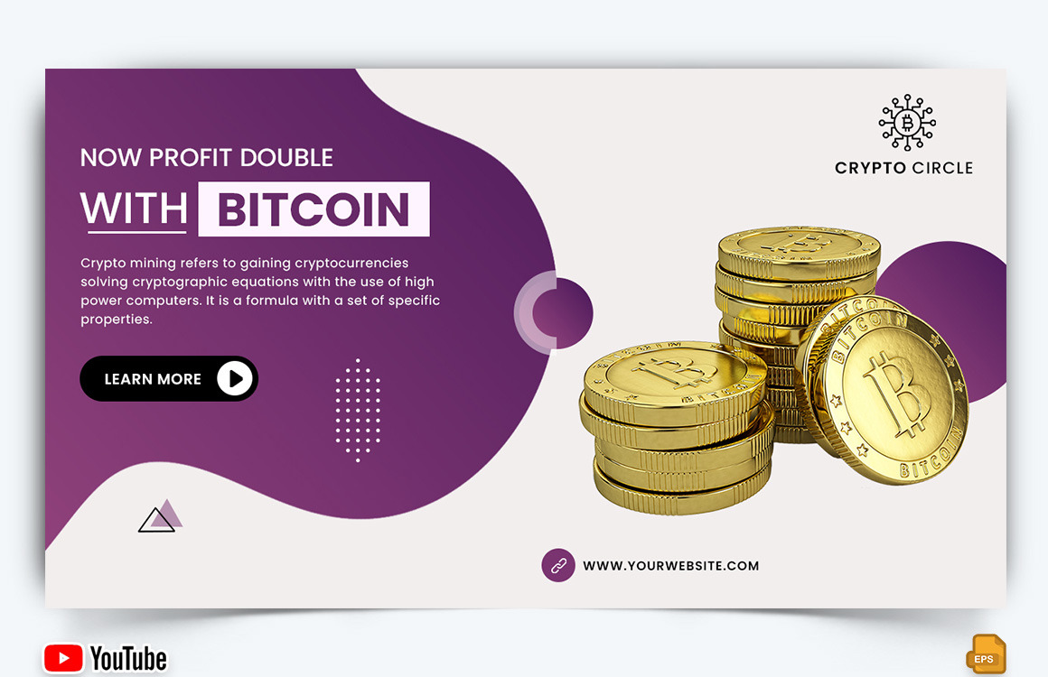 Cryptocurrency YouTube Thumbnail Design -031