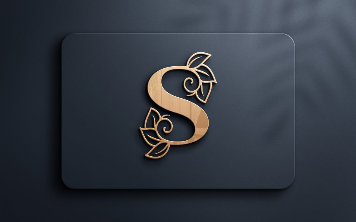 S Letter logo design