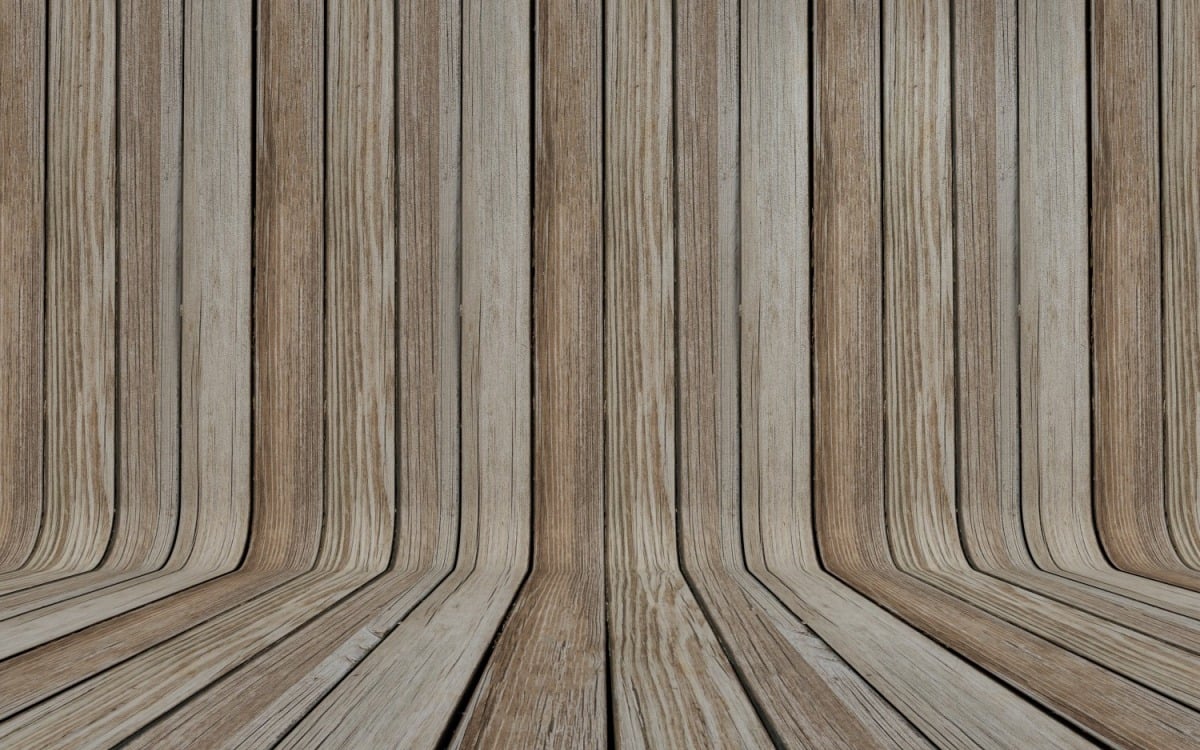 Curved Light Cyan And Sienna Color Wood Parquet background