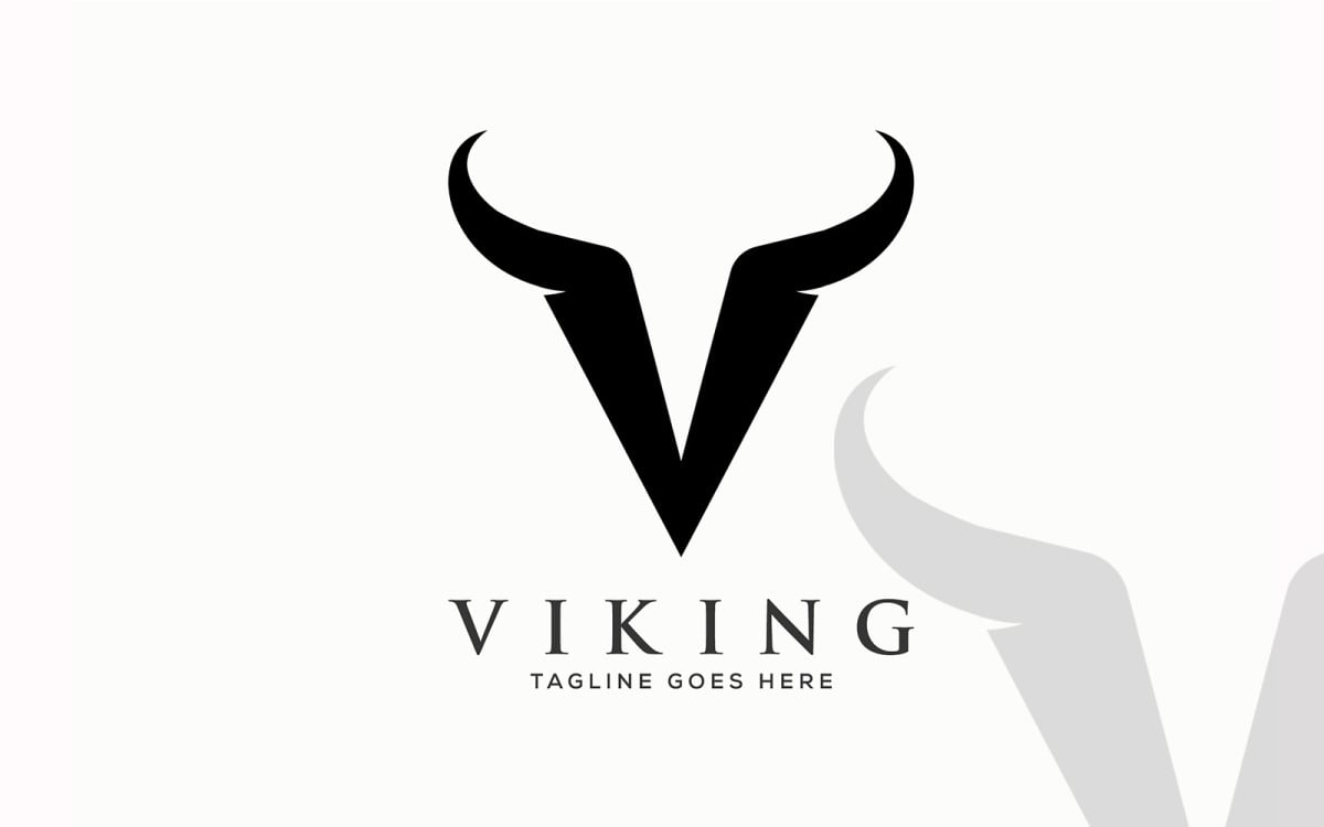 black letter v logos