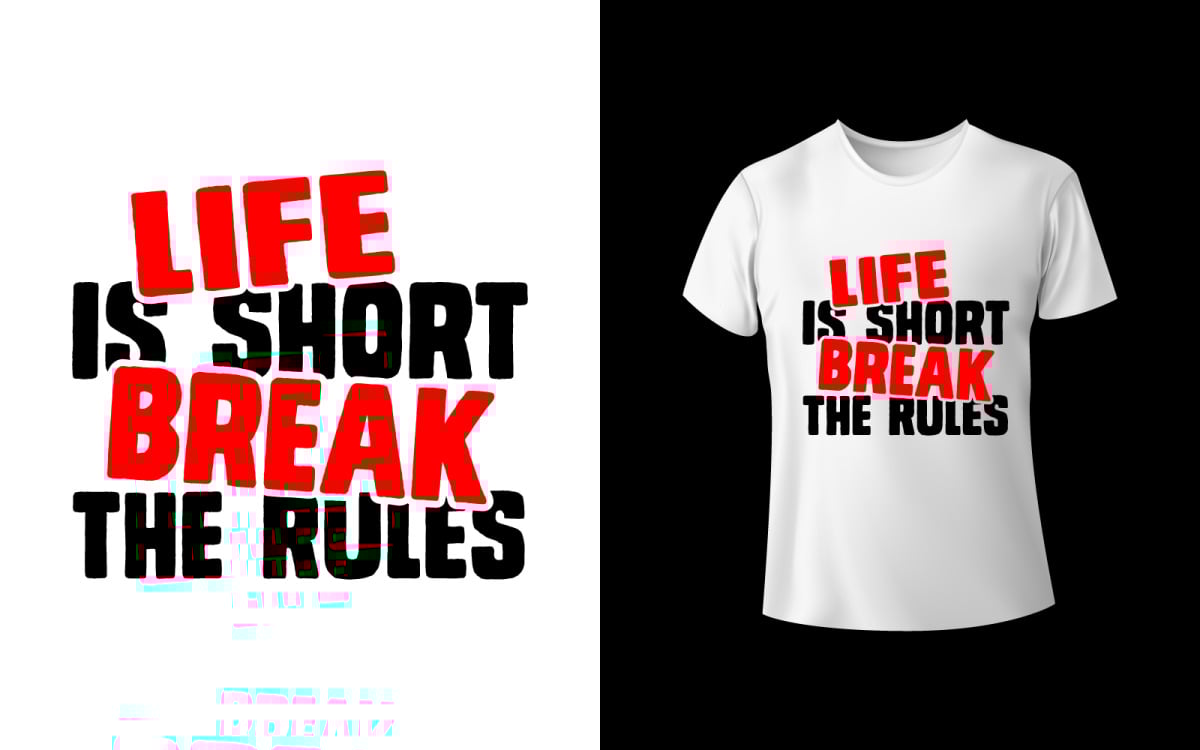 Camiseta de tipograf a moderna e inspiradora lista para imprimir