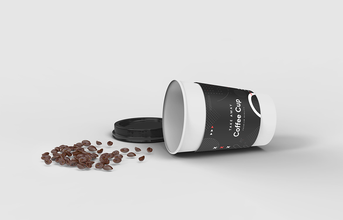 Mockup café para llevar - Mockup Free