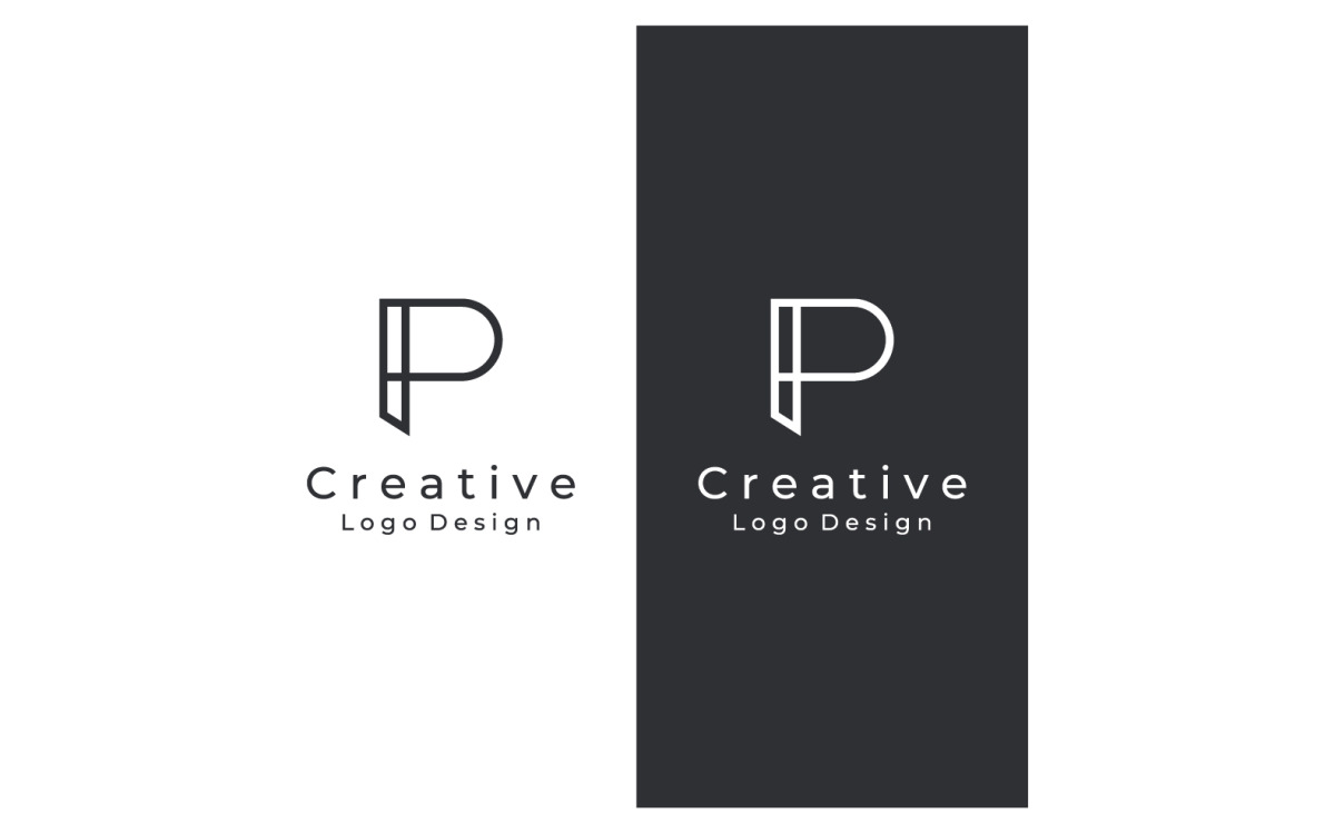 P.m logo design premium vector PNG - Similar PNG